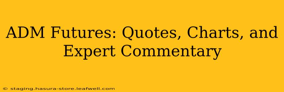 ADM Futures: Quotes, Charts, and Expert Commentary