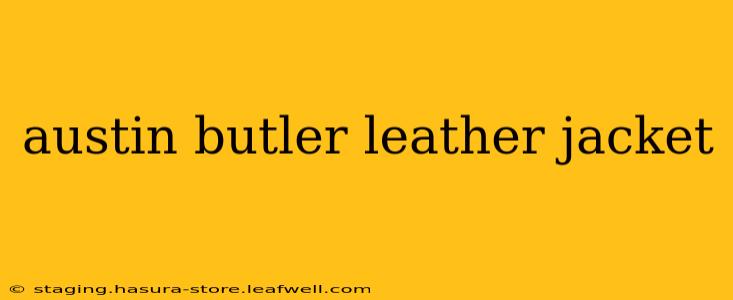 austin butler leather jacket