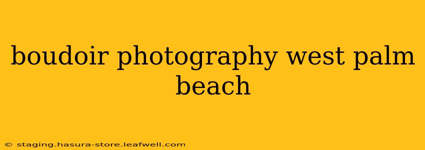 boudoir photography west palm beach