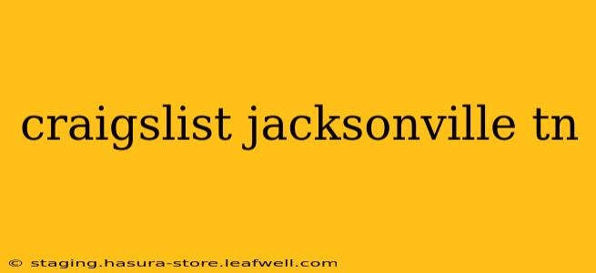 craigslist jacksonville tn