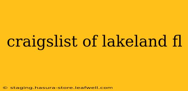 craigslist of lakeland fl