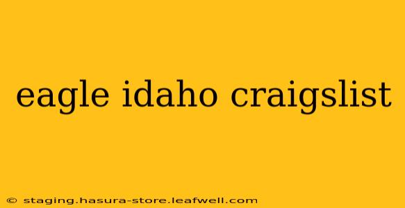 eagle idaho craigslist