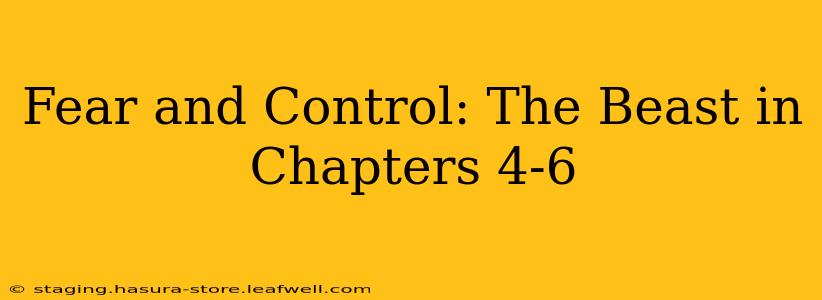 Fear and Control: The Beast in Chapters 4-6