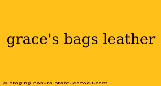 grace's bags leather