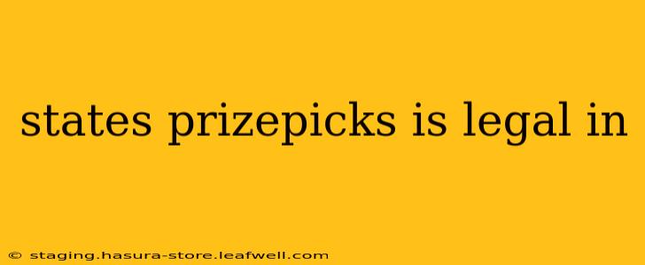 states prizepicks is legal in