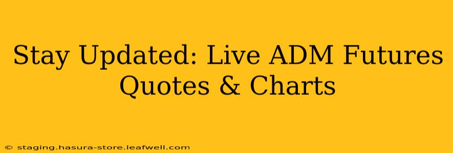 Stay Updated: Live ADM Futures Quotes & Charts