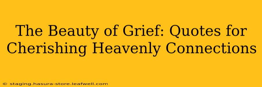 The Beauty of Grief: Quotes for Cherishing Heavenly Connections