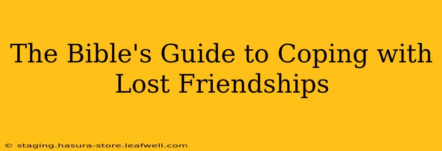 The Bible's Guide to Coping with Lost Friendships