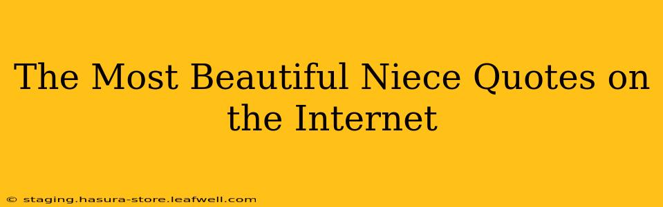The Most Beautiful Niece Quotes on the Internet