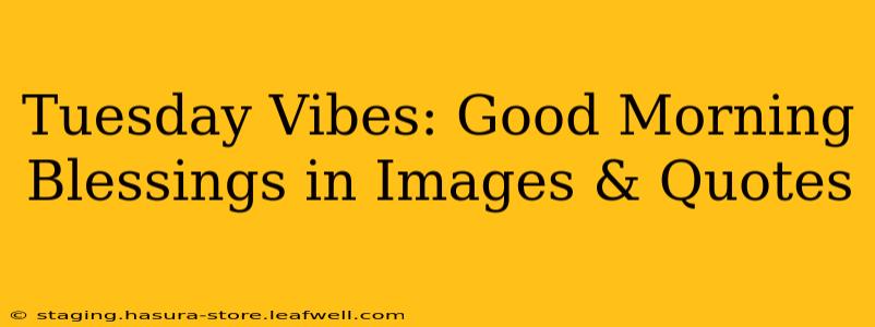 Tuesday Vibes: Good Morning Blessings in Images & Quotes